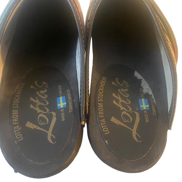 LOTTAS clogs made in Sweden size 37 perfect nursing clog - Picture 13 of 14